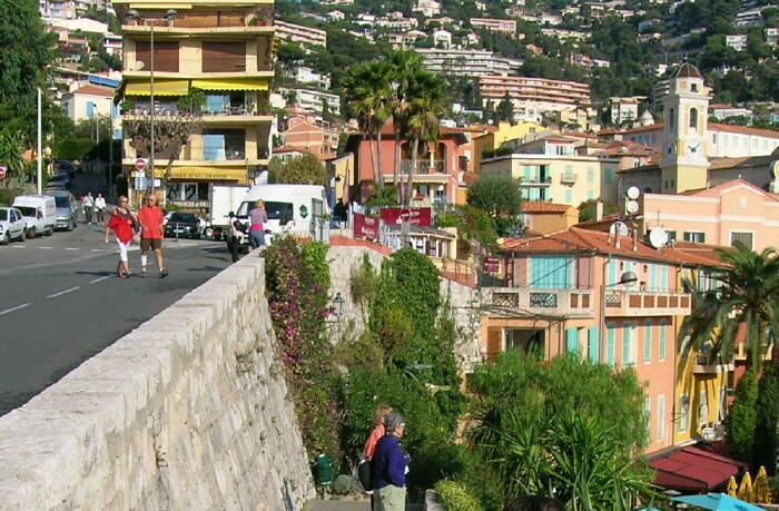  Vue sur Villefranche-sur-Mer C�te d'Azur