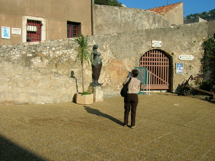 Statue Villefranche-sur-Mer C�te d'Azur
