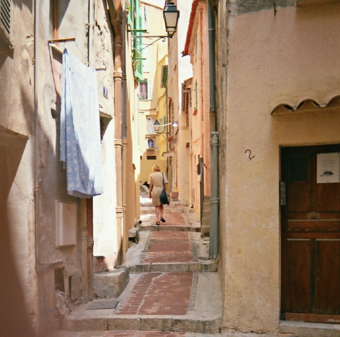 Ruelle Menton  c�te d'azur