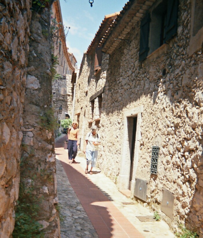 Ruelle eze c�te d'azur