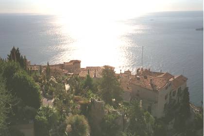 nid d'aigle Eze c�te d'azur