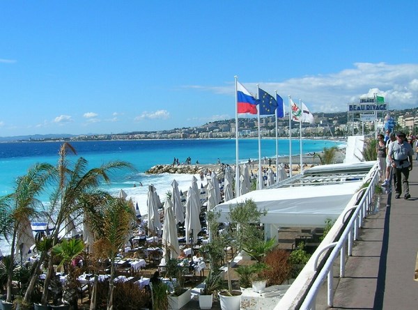 promenade des anglais baie des anges nice c�te d'azur