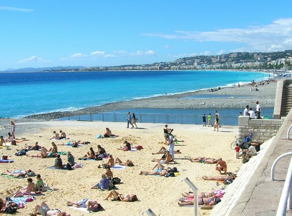 promenade des anglais baie des anges nice c�te d'azur