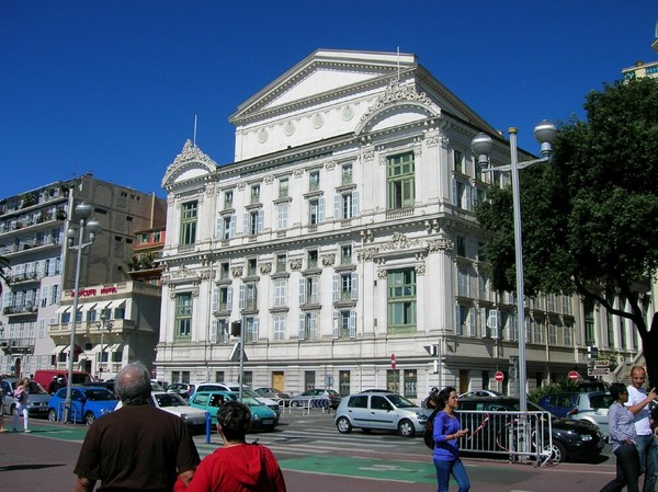 Facade promenade des anglais  nice c�te d'azur
