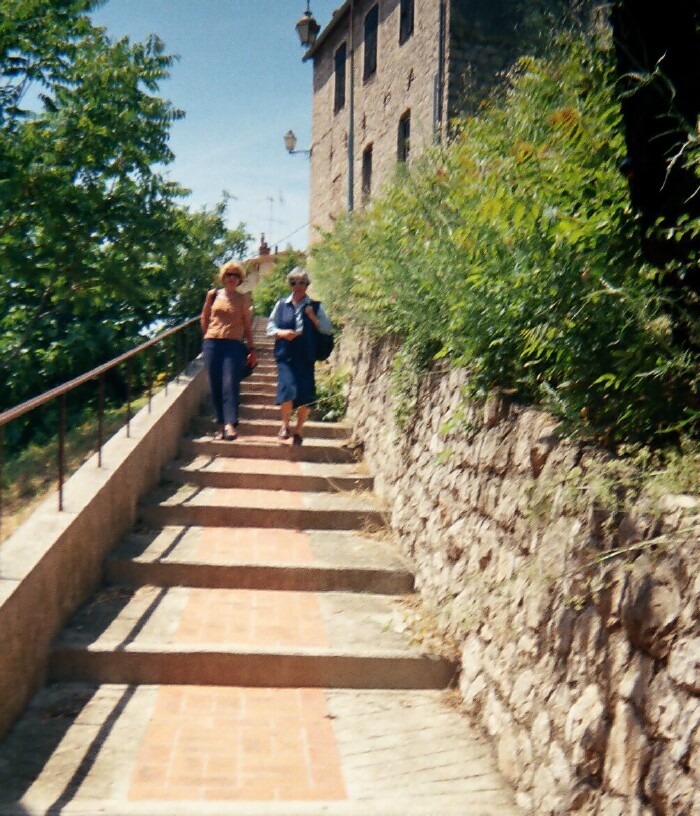 Escalier Peille C�te d'azur