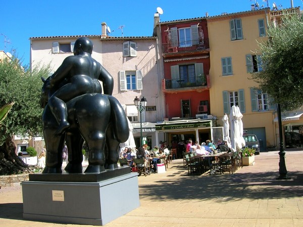 Sculpture Fernando Botero saint-tropez