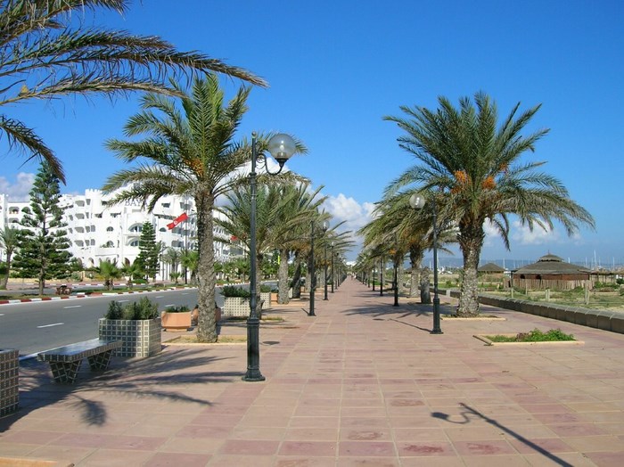 Promenade yasmine Tunisie