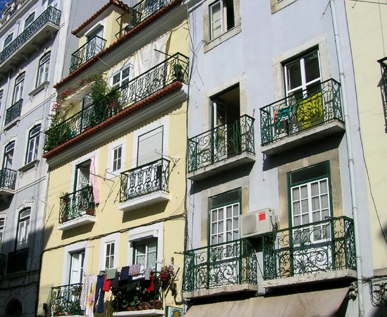 Facade lisbonne portugal