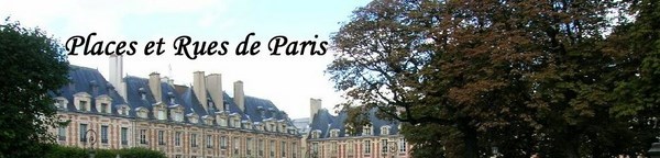 places et rues de paris