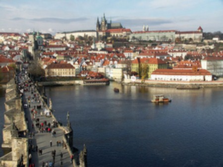  Ch�teau de Prague et Pont Charles Prague
