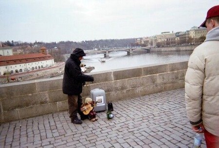 Musicien Prague
