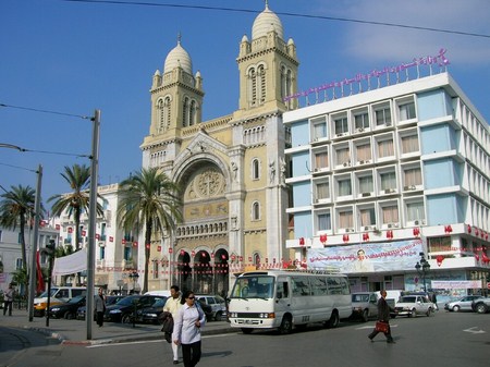 cath�drale Tunis  tunisie