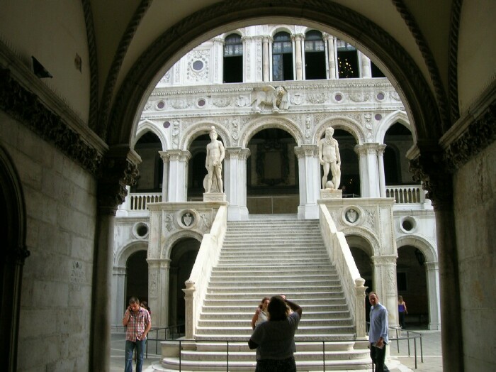  Escalier des G�ants Palais des Doges Venise
