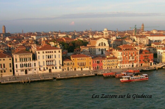 Les Zattere sur la Giudecca Venise
