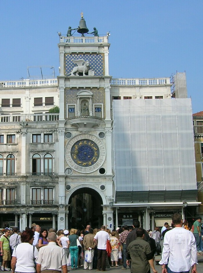  La Tour de l'horloge Venise 