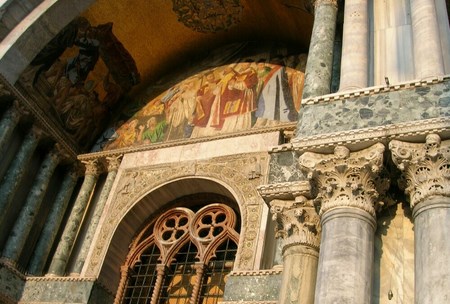 Mosaique Facade Basilique Saint-Marc Venise