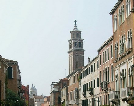  Campanile Eglise  Santa Maria dei Carmini Venise